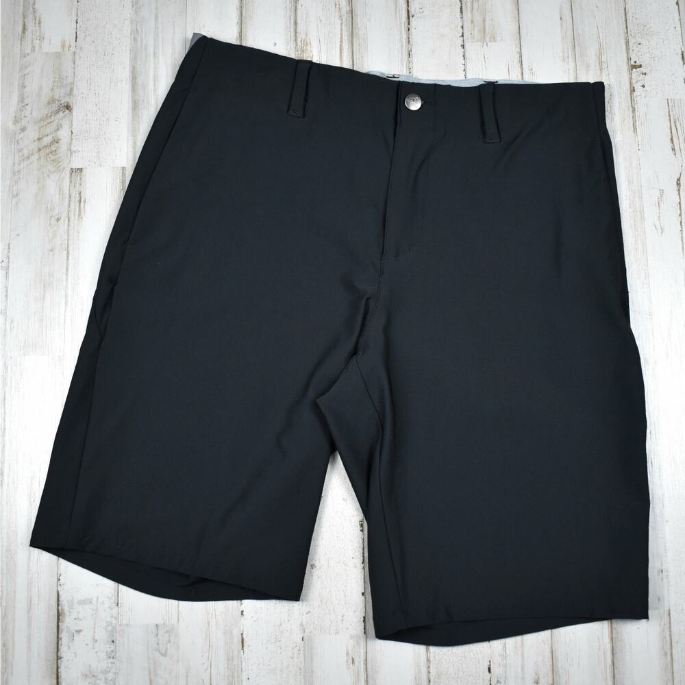 Adidas Ultimate 360 Golf Shorts Men’s 32 Black Performance Lightweight Stretch
